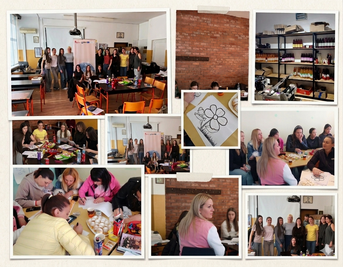 Успешно завршен радионички циклус пројекта “The Voice of Young Women from Zlatibor”